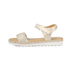 Kids Bullboxer Strap Sandals*Sandal Platinum Aoa009F1S_Plplkb
