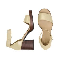 Women Bullboxer Sandals*Sandal With Heel Gold 256000E2L_Plattd