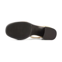 Women Bullboxer Sandals*Sandal With Heel Gold 256000E2L_Plattd