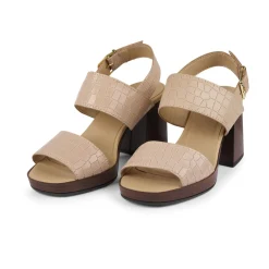 Women Bullboxer Sandals*Sandal With Heel Nude 256001E2L_Nudetd
