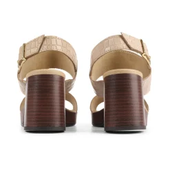 Women Bullboxer Sandals*Sandal With Heel Nude 256001E2L_Nudetd
