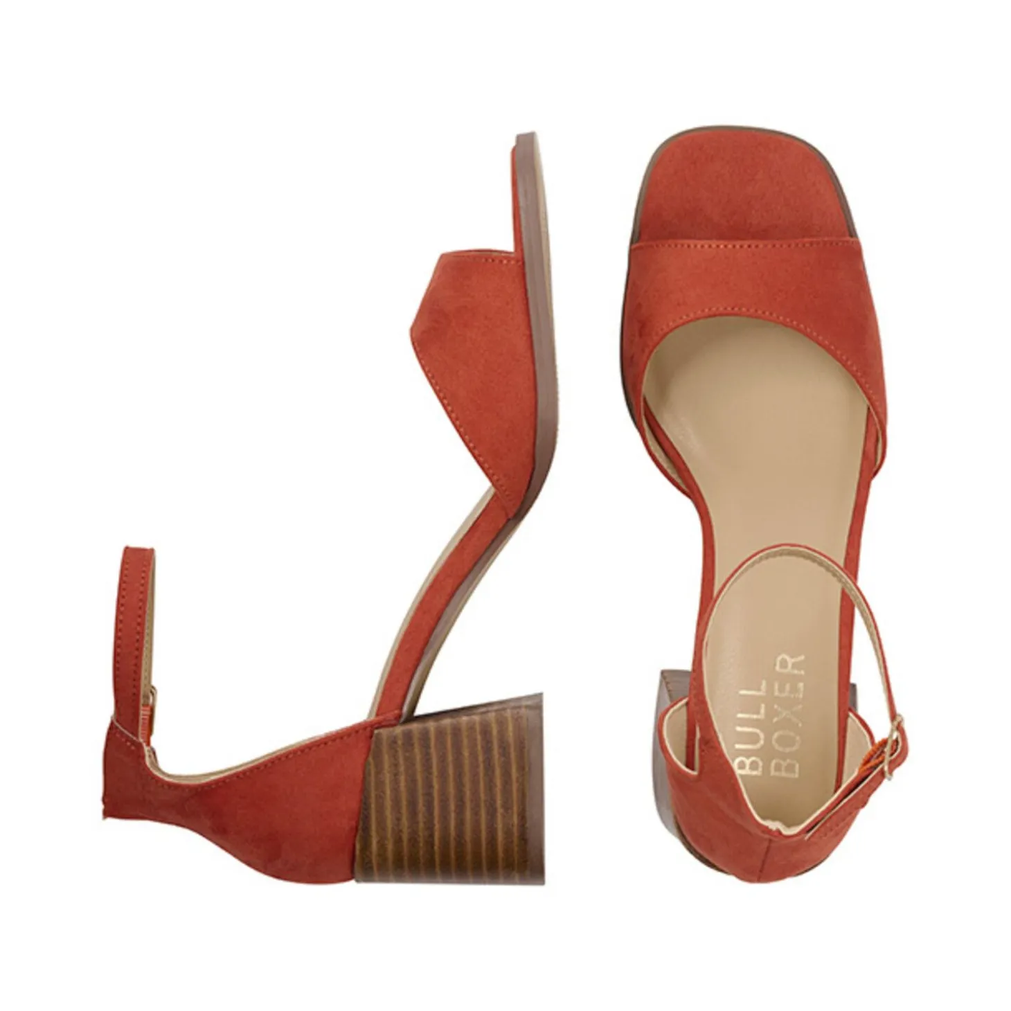 Women Bullboxer Sandals*Sandal With Heel Red 202004F2T_Spcetd