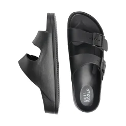 Women Bullboxer Flat Mules*Slides Black 002000F1S_Blcktd