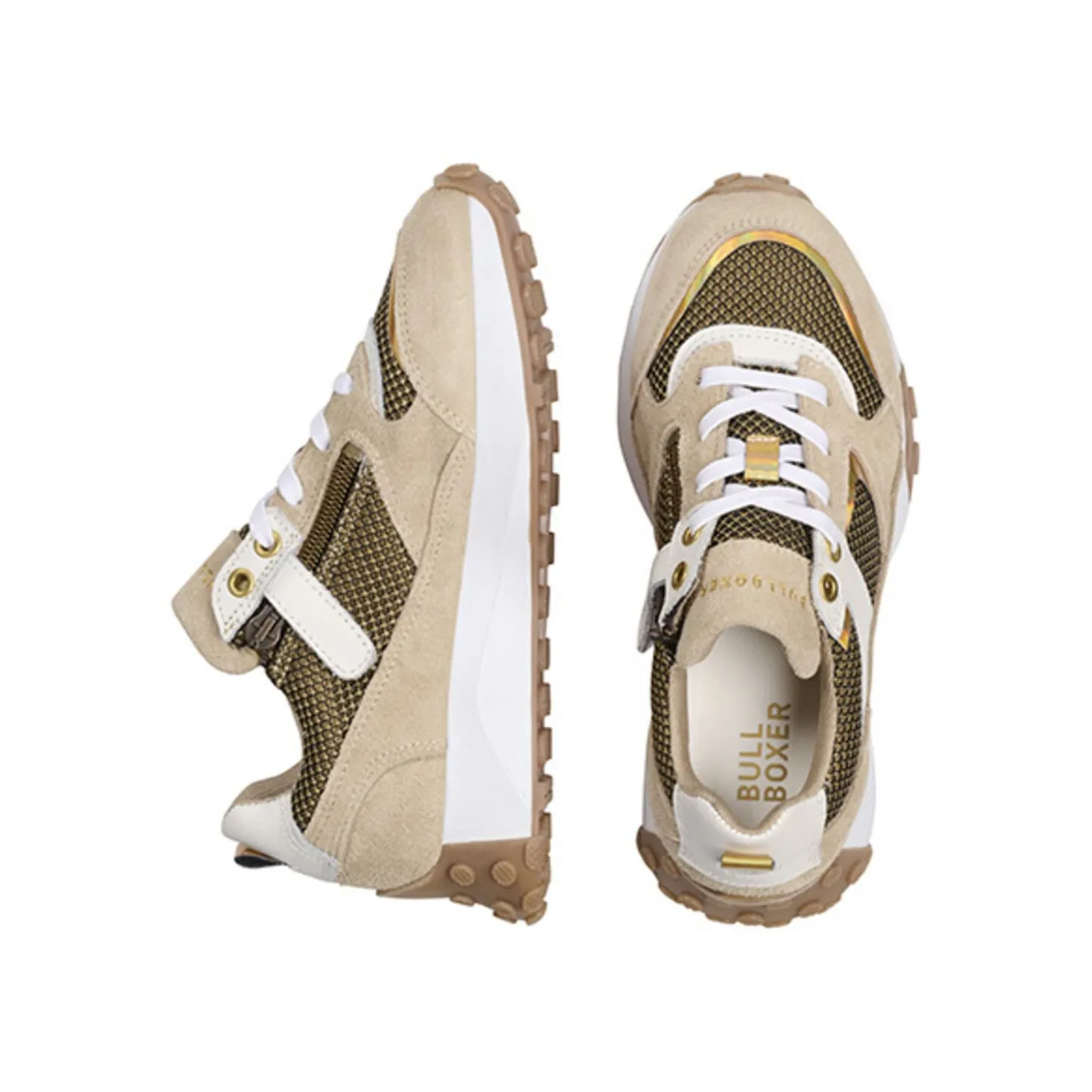 Kids Bullboxer Sneakers*Sneaker Almond-Honey Atp001E5L_Alwhkb