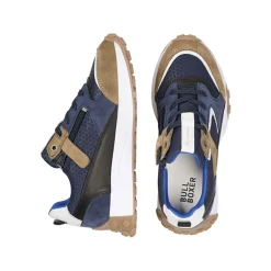 Kids Bullboxer Sneakers*Sneaker Beige-Navy Atp001E5Labenykb
