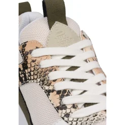 Women Bullboxer Sneaker Low*Sneaker Beige/Snake 099000F5S_Bgwhtd