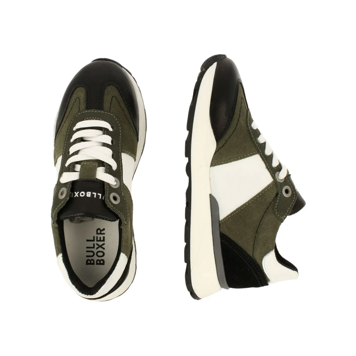 Kids Bullboxer Sneakers*Sneaker Black Aex002E5C_Bkwhkb
