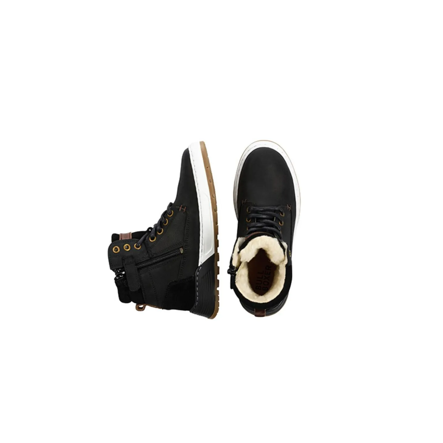 Kids Bullboxer Sneakers*Sneaker Black Aof503E6L_Blbrkb