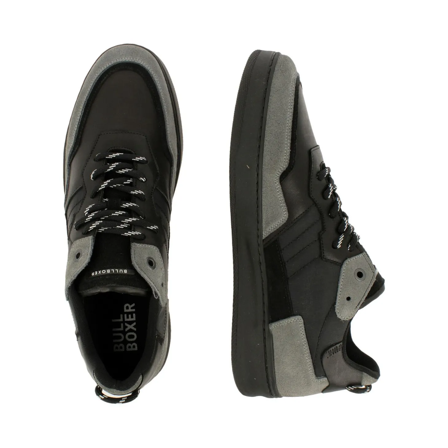 Men Bullboxer Sneaker Low*Sneaker Black 481P21360Apebksu