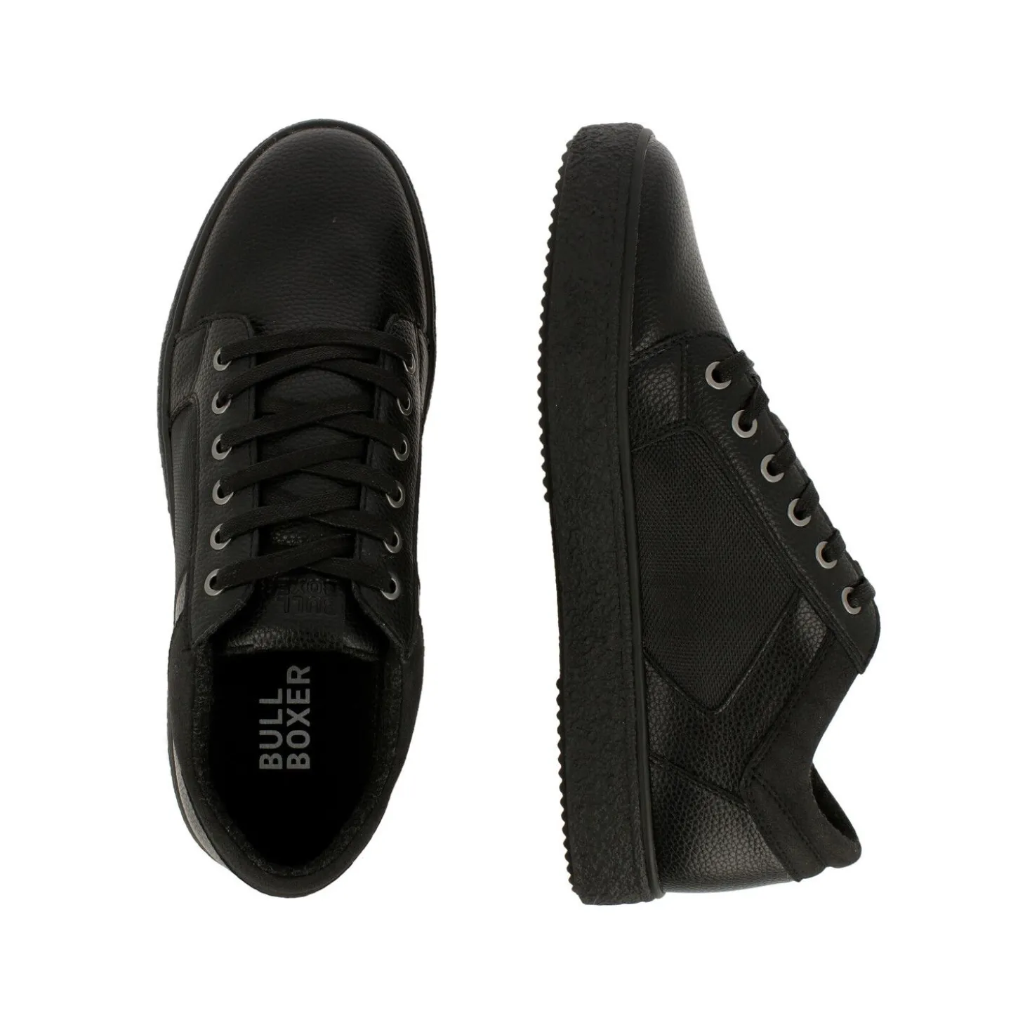 Men Bullboxer Sneaker Low*Sneaker Black 070X28463Ablcksu
