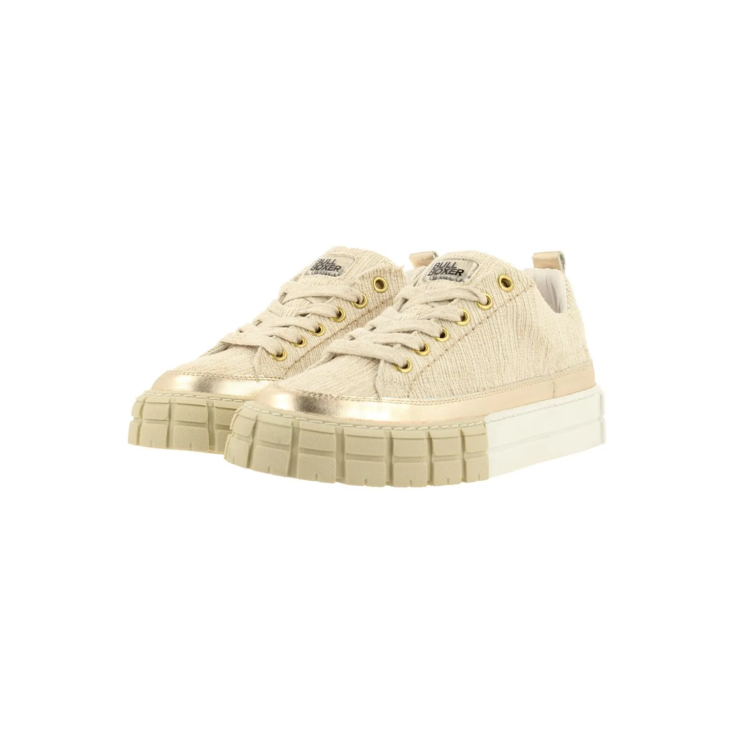 Women Bullboxer Sneaker Low*Sneaker Gold 803002E5Taplwttd