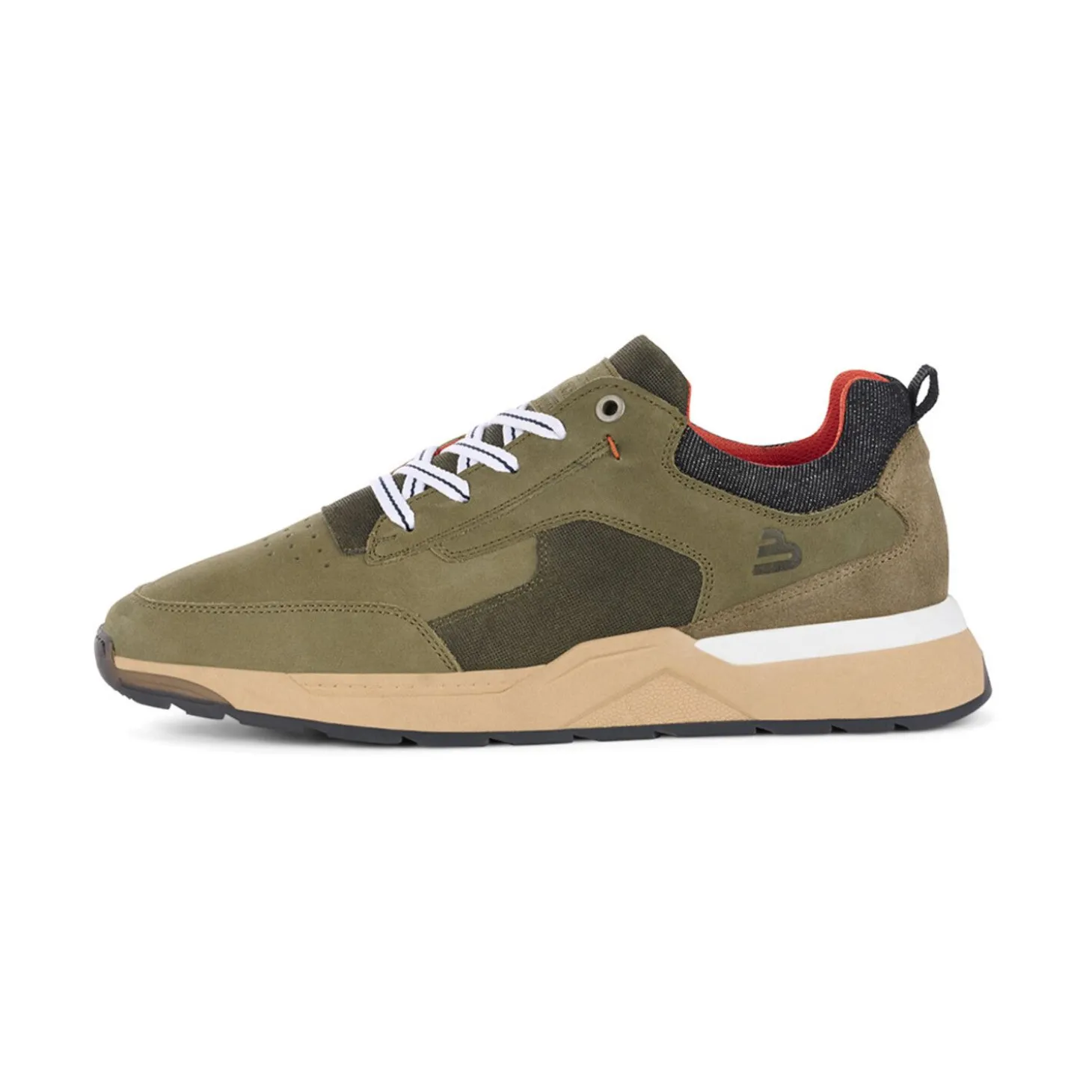 Men Bullboxer Sneaker Low*Sneaker Green 855P21793Aolbksu