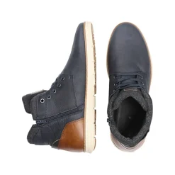 Men Bullboxer Sneaker High*Sneaker High Black/Cognac 628K50861Anacgsu
