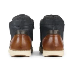 Men Bullboxer Sneaker High*Sneaker High Black/Cognac 628K50861Anacgsu
