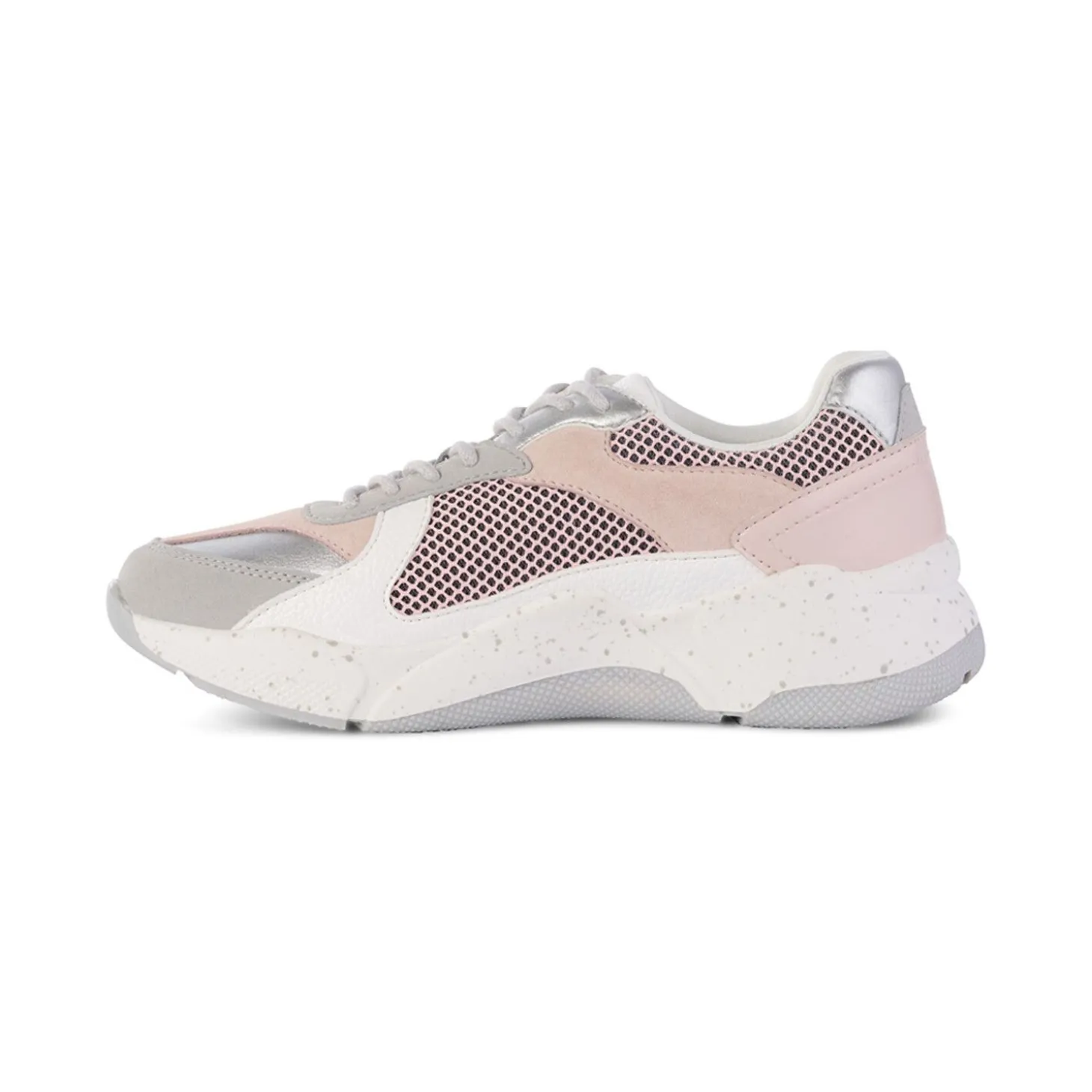 Women Bullboxer Sneaker Low*Sneaker Light Grey/Pink 077034F5S_Lgpntd