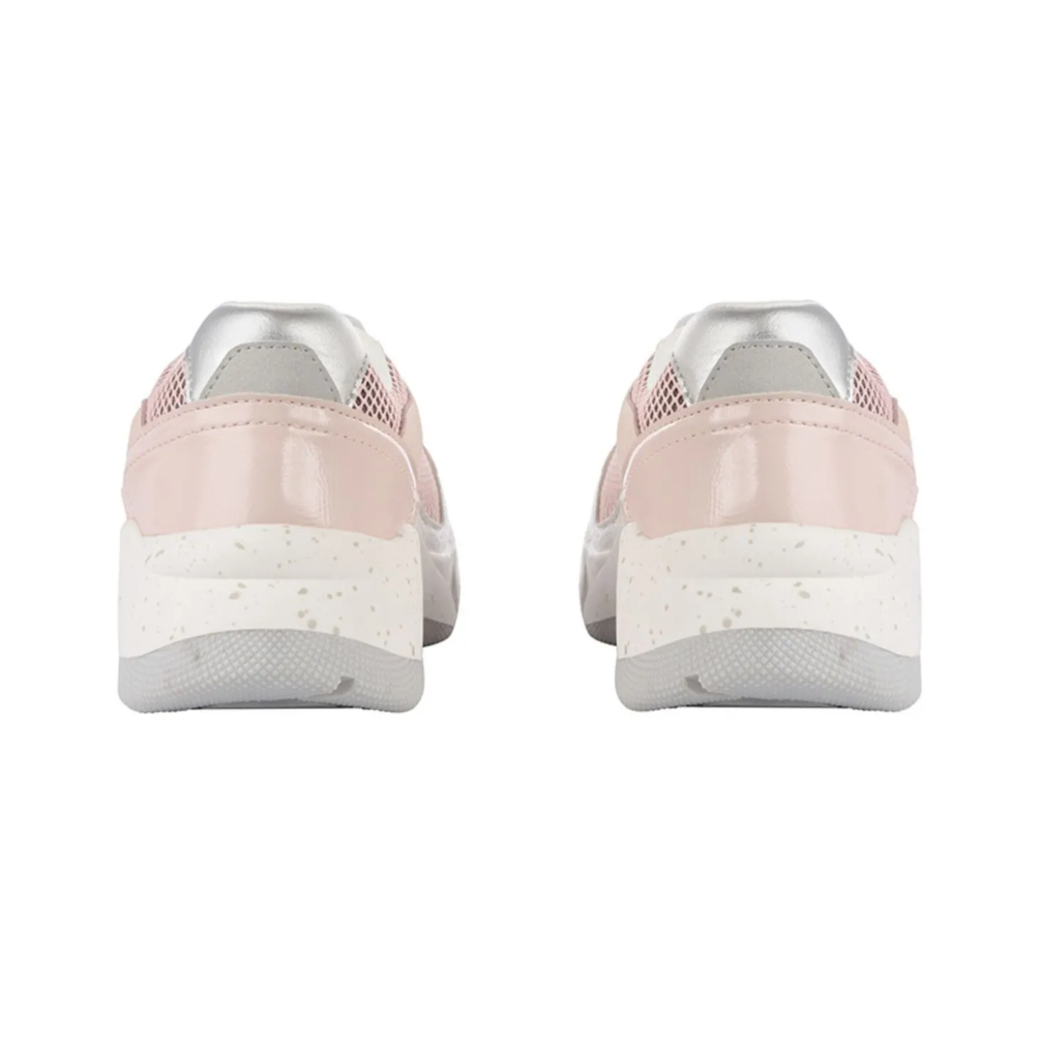 Women Bullboxer Sneaker Low*Sneaker Light Grey/Pink 077034F5S_Lgpntd