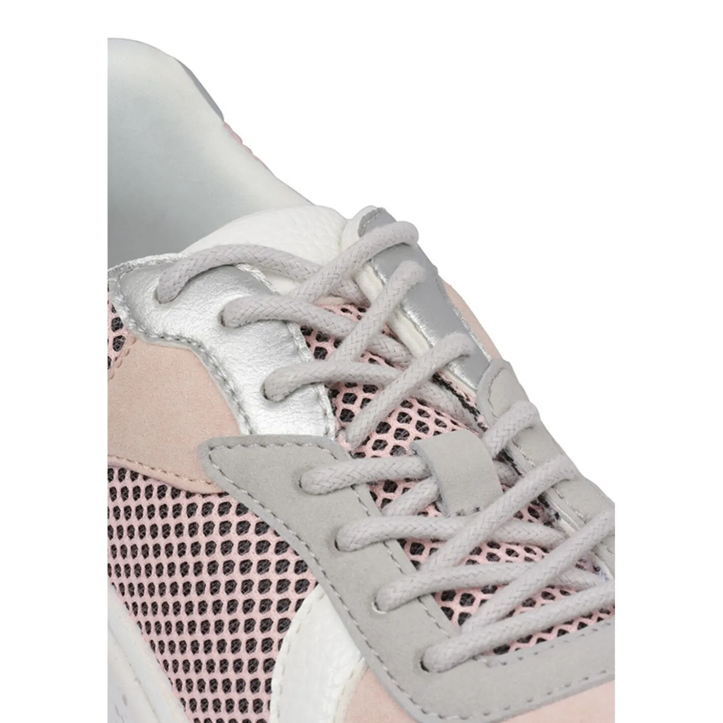 Women Bullboxer Sneaker Low*Sneaker Light Grey/Pink 077034F5S_Lgpntd