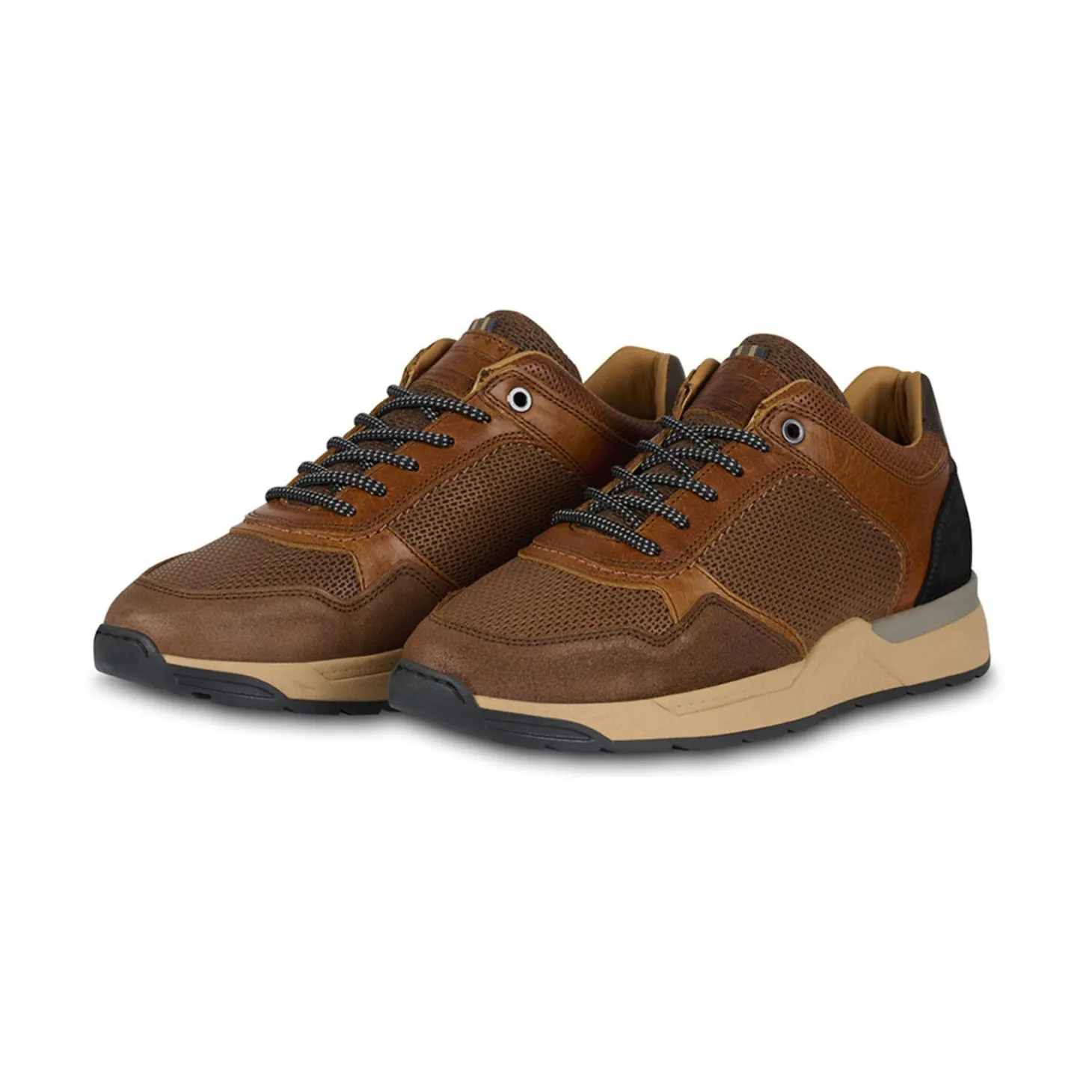 Men Bullboxer Sneaker Low*Sneaker Low Cognac 855K25973Mcobbsu
