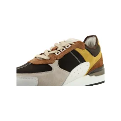 Men Bullboxer Sneaker Low*Sneaker Low Dark Brown 036P21355Adkbrsu