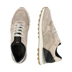 Men Bullboxer Sneaker Low*Sneaker Sand/Blue 373K20438Cwsansu