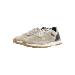 Men Bullboxer Sneaker Low*Sneaker Sand/Blue 373K20438Cwsansu