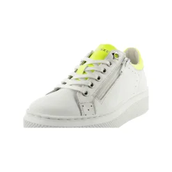 Kids Bullboxer Sneakers*Sneaker White Yellow Alg000E5L_Wyllkb