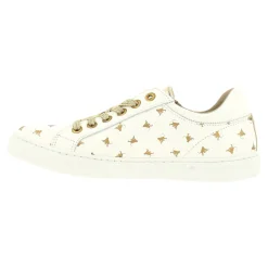 Kids Bullboxer Sneakers*Sneaker White/Gold Ahm024E5L_Whpnkb