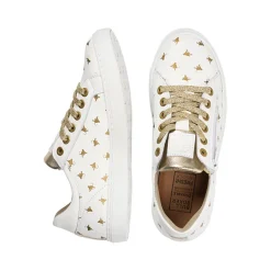 Kids Bullboxer Sneakers*Sneaker White/Gold Ahm024E5L_Whpnkb