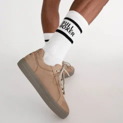 Men Bullboxer Socks*Socks Men Black/White 2-Pack