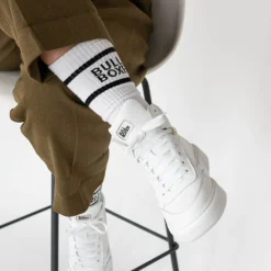 Men Bullboxer Socks*Socks Men White/White 2-Pack