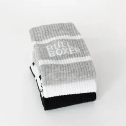 Women Bullboxer Socks*Socks Women White/Black/Grey 3-Pack