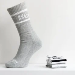 Women Bullboxer Socks*Socks Women White/Grey 2-Pack