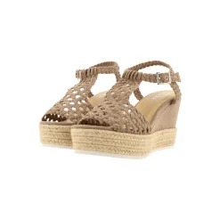 Women Bullboxer Wedge Pumps*Wedge Sandal Beige 195034F2T_Dktptd