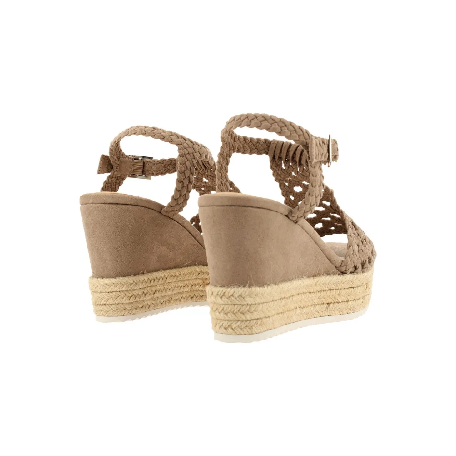 Women Bullboxer Wedge Pumps*Wedge Sandal Beige 195034F2T_Dktptd