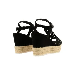 Women Bullboxer Wedge Pumps*Wedge Sandal Black 195034F2T_Bksttd