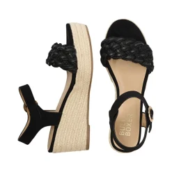 Women Bullboxer Wedge Pumps*Wedge Sandal Black 268011F2T_Blcktd
