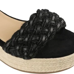 Women Bullboxer Wedge Pumps*Wedge Sandal Black 268011F2T_Blcktd