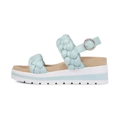 Women Bullboxer Wedge Pumps*Wedge Sandal Blue 078035F2S_Seastd