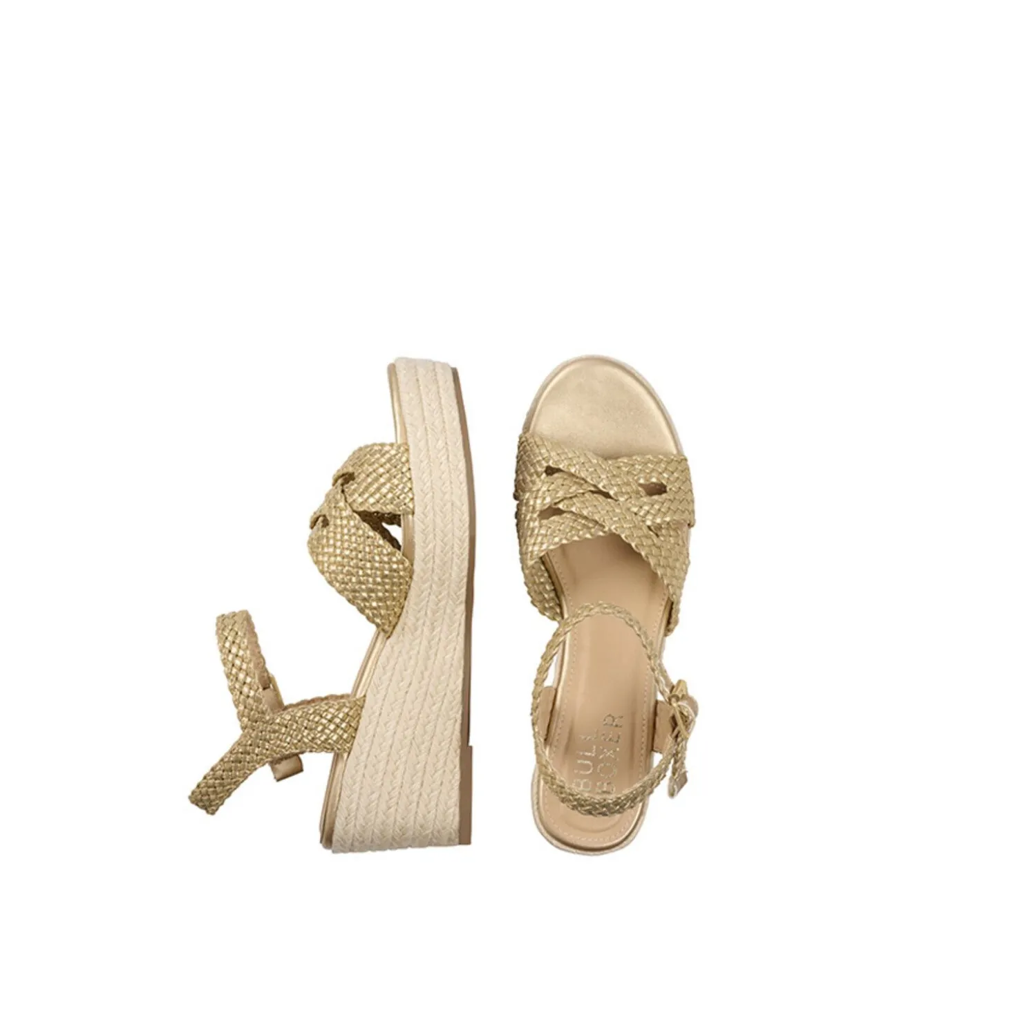 Women Bullboxer Wedge Pumps*Wedge Sandal Gold 268013F2T_Goldtd