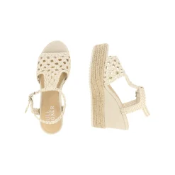 Women Bullboxer Wedge Pumps*Wedge Sandal Gold 195034F2T_Pltntd