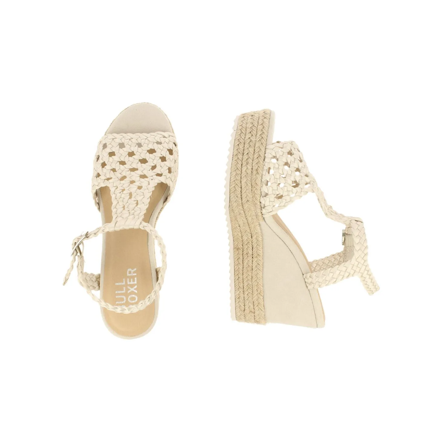 Women Bullboxer Wedge Pumps*Wedge Sandal Gold 195034F2T_Pltntd