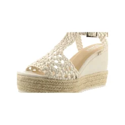 Women Bullboxer Wedge Pumps*Wedge Sandal Gold 195034F2T_Pltntd