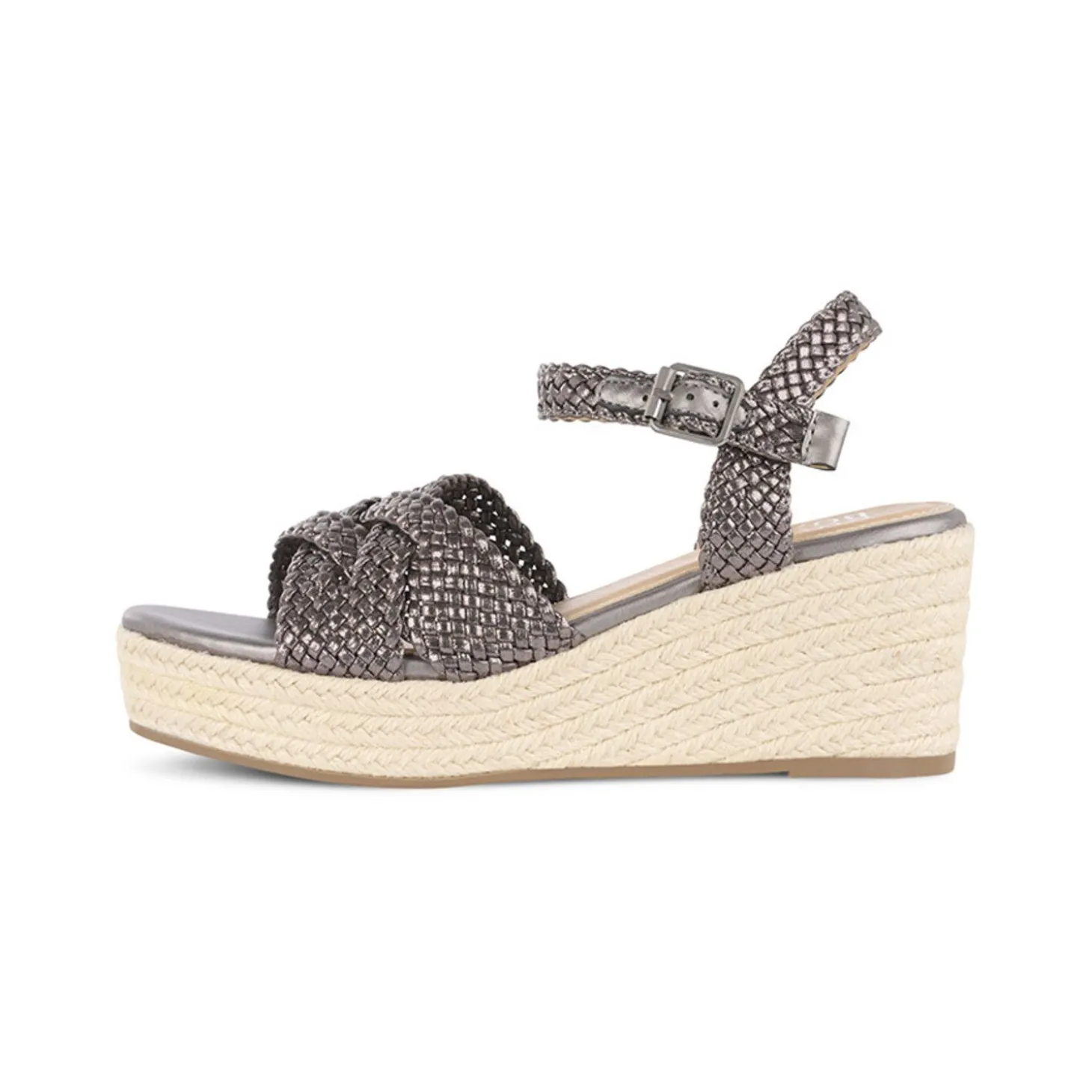 Women Bullboxer Wedge Pumps*Wedge Sandal Gun Metal 268013F2T_Gunntd
