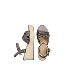Women Bullboxer Wedge Pumps*Wedge Sandal Gun Metal 268013F2T_Gunntd