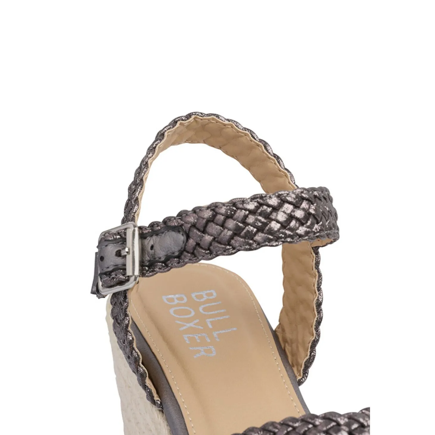 Women Bullboxer Wedge Pumps*Wedge Sandal Gun Metal 268013F2T_Gunntd
