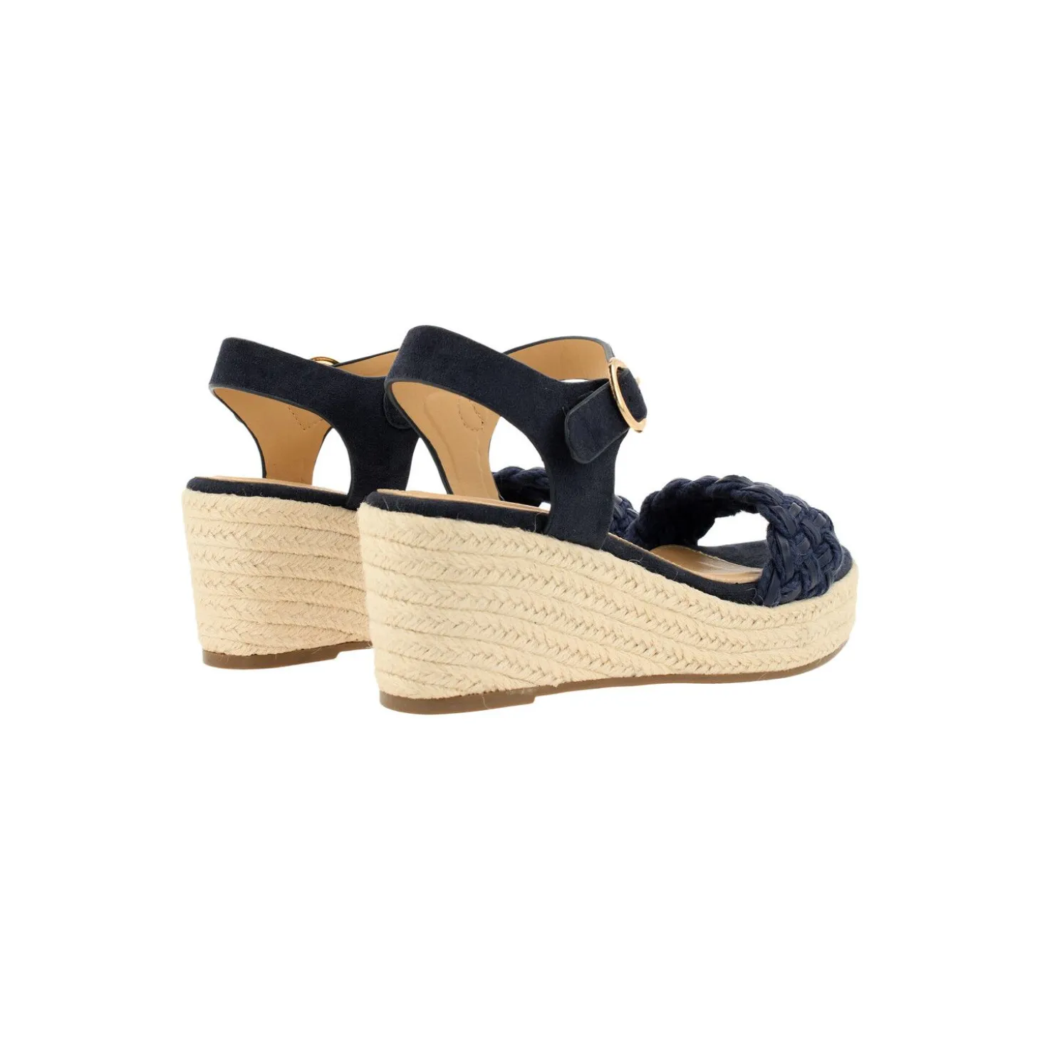 Women Bullboxer Wedge Pumps*Wedge Sandal Navy 268011F2T_Midntd